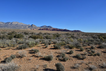 Red Rock Canyon in Las Vegas, Nevada.