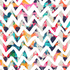 Template seamless abstract pattern. Can be used on packaging paper, fabric, background for different images, etc.