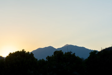 atardecer