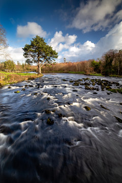 View from Blackstones Bridge, county Kerry, Ireland