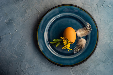 Easter table setting