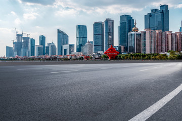 Urban Road, Highway and Construction Skyline..