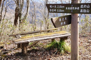 甲相国境尾根 城ヶ尾峠