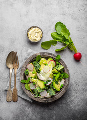 Green healthy salad