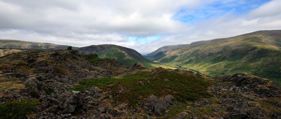 Blue skies over Seat Sandal