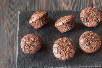 Chocolate muffins