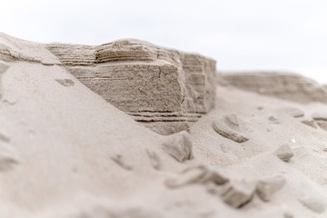Sandgebirge / Erosion