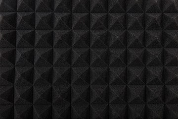 acoustic foam wall pattern.