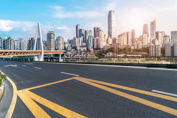 Urban Road, Highway and Construction Skyline