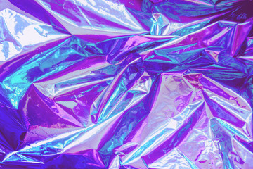Abstract Modern bright colored holographic background in 80s style. Synthwave. Vaporwave style....