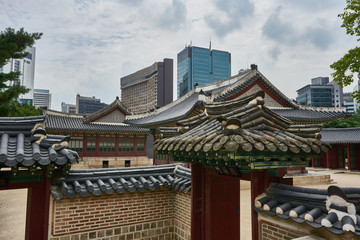 Naklejka premium Deoksugung Palace, Seoul, South Korea