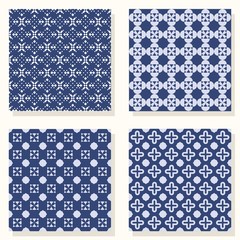 Geometric set Pattern vector illustration 