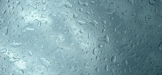 Hintergrund Regentropfen - schlechtes Wetter