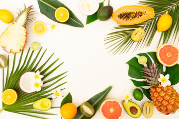 Summer diet, fresh fruits