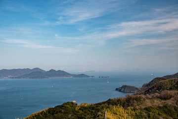 しまなみ海道　瀬戸内海の島々と橋