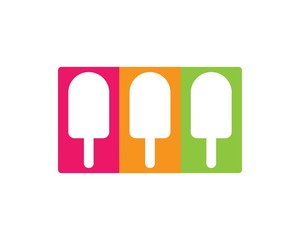 Ice cream vector icon