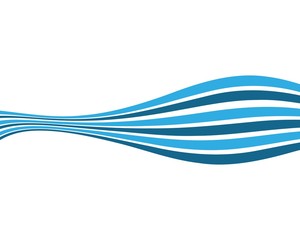 Water wave vector illustration