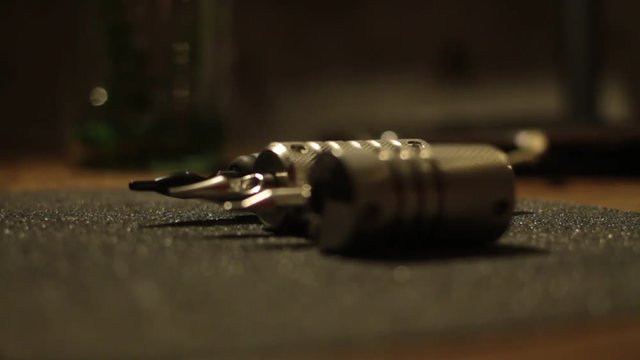 accesorios para maquina de tatuar, tubo de acero 