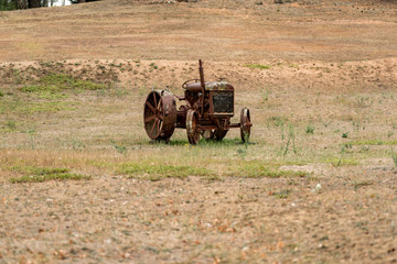 Obraz premium HIll End GoldMining Village