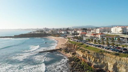 Vista da Praia de São Pedro do Estoril Portugal