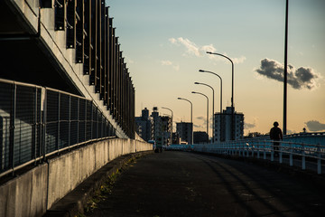 感情的になる夕焼け
