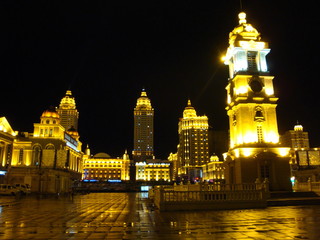 Obraz premium ночной город