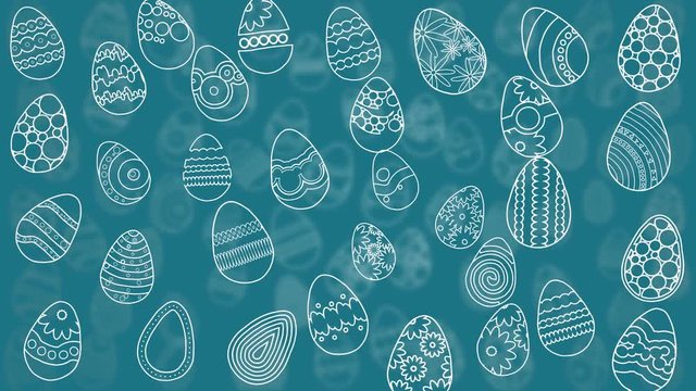 background on Easter holiday theme dynamic