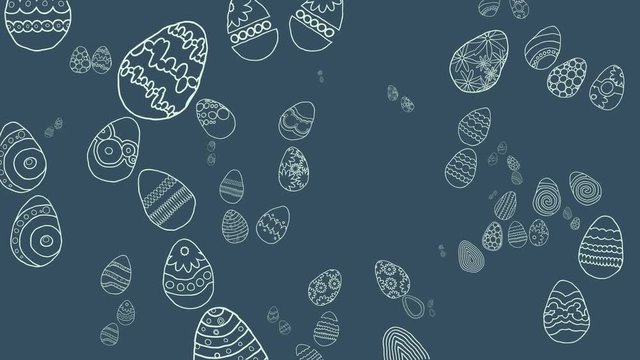 background on Easter holiday theme dynamic