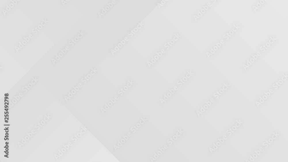 Wall mural white gradient abstract polygon pattern on gray background.