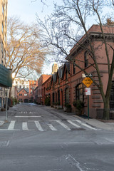 Naklejka na ściany i meble Brooklyn Heights dead end street