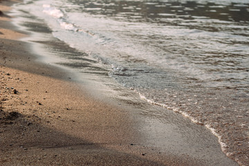 quiet Sea coastline