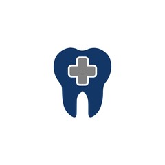 dental logo, dental care vector logo design