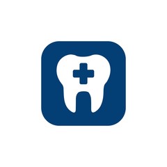dental logo, dental care vector logo design