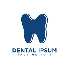 dental logo, dental care vector logo design