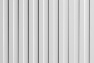 White Corrugated metal texture surface