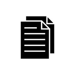 File Icon. Document icon vector. Paper icon.