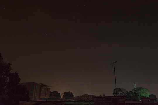 city in the dark without electricity in venezuela blackout