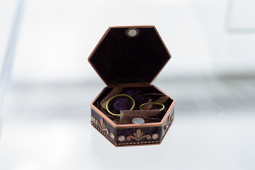 クラシックなリングピロー