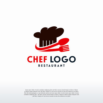 Chef logo designs concept vector, Restaurant logo template