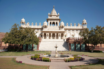 Fototapeta premium Jaswant Thada, Jodhpur, Rajasthan, India.