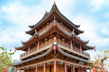 Wenchang Pavilion of Confucius Cultural City, Suixi County