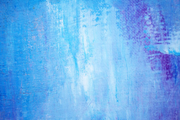 Abstract modern painting. Painting painted with a palette knife on canvas with oil paints in a large stroke.