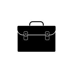 Briefcase icon or logo, Briefcase sign icon, Business briefcase