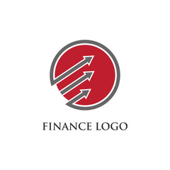 accounting, finance, logo design vector