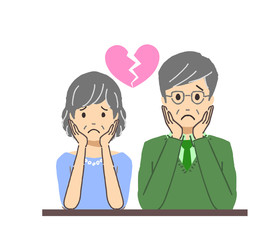 シニア夫婦　別れ
