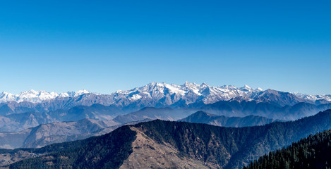 Hatu Peak, Narkanda, Himachal Pradesh - obrazy, fototapety, plakaty