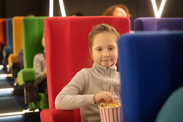 girl in the cinema