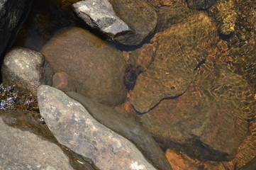 stones in water