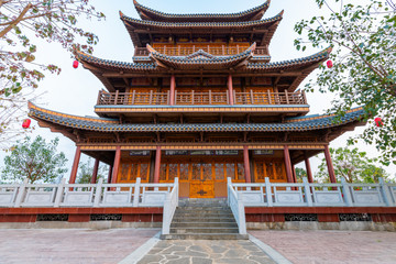 Obraz premium Wenchang Pavilion of Confucius Cultural City, Suixi County