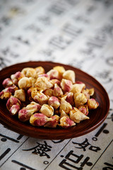 Dried tea